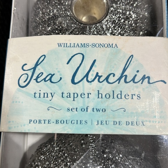 NWT Williams-Sonoma tiny taper candle holders, set of two. - Picture 2 of 3